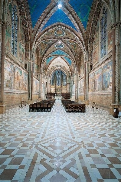 n.2 サン・フランチェスコ聖堂 ・ アッシジ: 記録庫 ・ イタリア・絵に